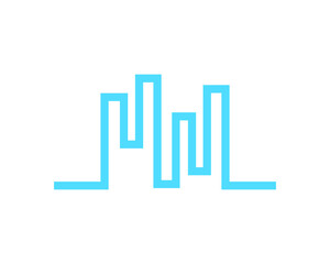 Real Estate Logo. Minimal home, house logo, icon for your business property