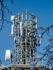 Antenne relais en montagne