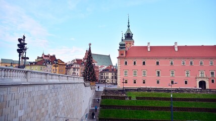 Obraz premium city old town square