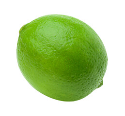Lime isolated on white background,Citrus fruits.