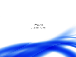 blue wave elegent design background