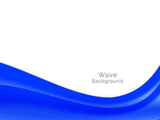blue wave elegent design background