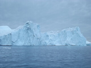 Fototapeta na wymiar kanga icefjord near ilulissat, greenland