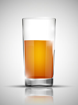 Glass with cold drink. Bright soda. A glass of lemonade. Cold iced tea. Bar with a glass of cocktail