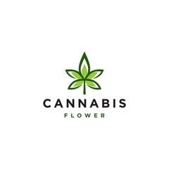 elegant marijuana logo vector design,
hemp cannabis weed leaf logo line icon vector simple modern art