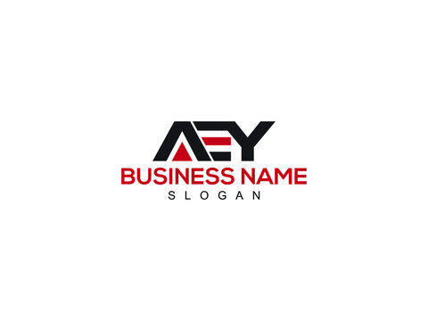 AEY Letter Logo, aey logo icon design