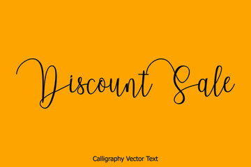 Fototapeta premium Discount Sale Typography Text For Sale Banners Flyers and Templates