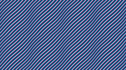 Abstract lines seamless pattern with optical illusion, vector background with parallel stripes op art, lined design minimalistic wallpaper or website background.