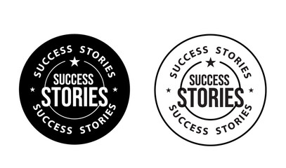 SUCCESS STORIES STAMP VECTOR, SHARE YOUR SHORY ABSTRACT