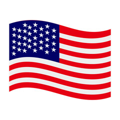 united state of America icon flags vector sign symbol of country