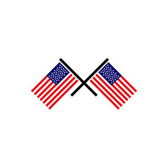 united state of America icon flags vector sign symbol of country