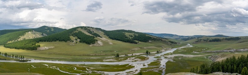 Panorama near Khatlag Eg River
