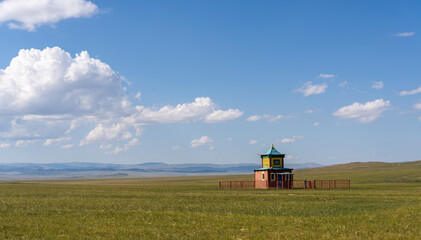 Fototapeta premium Songino Mongolia Buddhist Temple