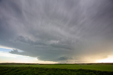 Prairie Storm Clouds Canada