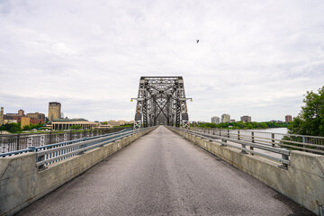 Alexandra Bridge Over The Ottawa River