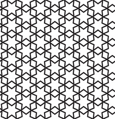 Black and white pattern geometric abstract graphic