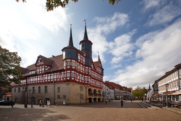 Fototapeta premium Duderstadt Rathaus