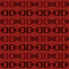 Flat Abstract Seamless Pattern In Retro Style To Decorate Any Surfaces.