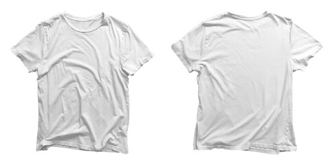 White T-Shirt (Front & Back)