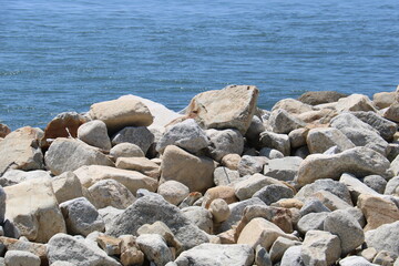 Fototapeta na wymiar rocks and water textures