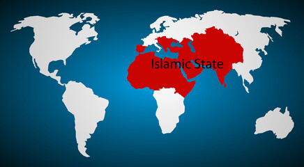 Map of the five-year plan to build an Islamic state