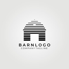 Barn logo vector illustration design