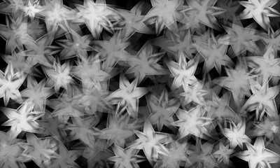  white pattern background of stars design.