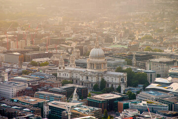 St Paul's Cathedral in London, UK.