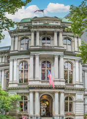 Old City Hall on Boston's Freedom Trail Massachusetts USA
