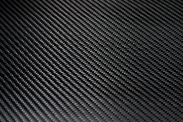Real twill weaved carbon fiber flat texture