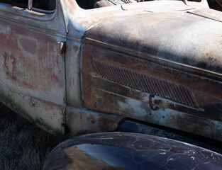 rusted truck