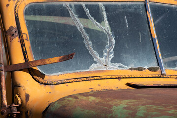 broken window