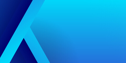 Light blue abstract background with modern style. Modern blue presentation background with contrast light blue and dark blue. 