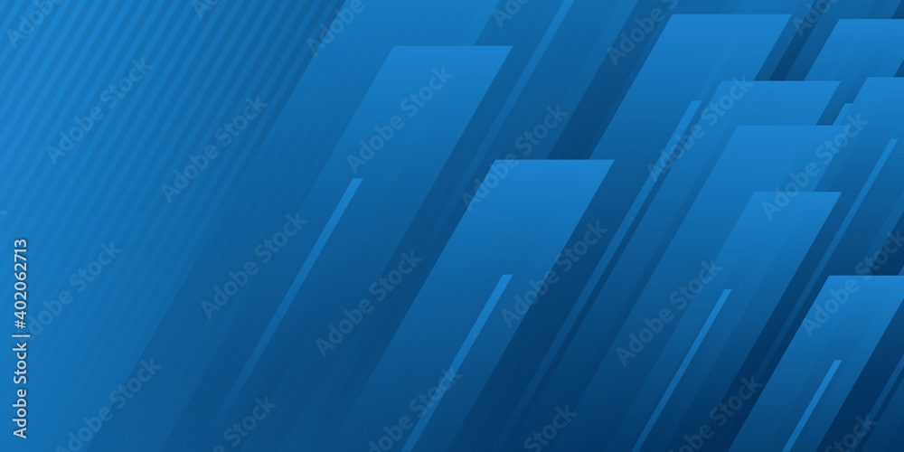 Wall mural blue abstract design vector background. vector illustration with technology business concept. blue t