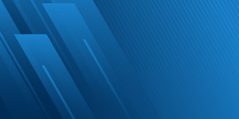 Obraz premium Modern blue abstract background, the look of tech business background. Abstract background dark blue with modern corporate concept. 