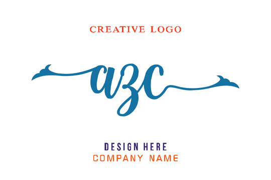 AZC lettering logo is simple, easy to understand and authoritative