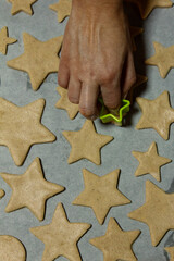 Woman Making Ginger Bread