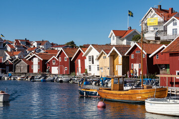 Fototapeta na wymiar Grundsund, Bohuslän, west coast Sweden