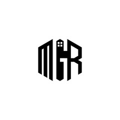 initial letter MGR logo vector
