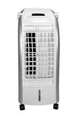 Fototapeta premium Portable Mobile Room Air Conditioner isolated on a white background