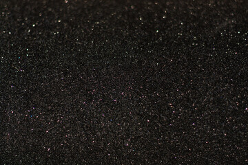 Shiny black glitter texture background stock images. Texture of black glitter shiny background. Abstract black shiny background with copy space for text.