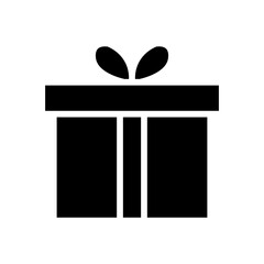 Gift box icon. surprise icon. simple design editable. Design template vector