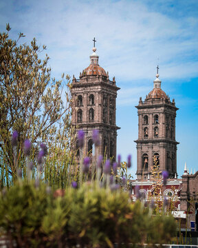 Torres de la Catedral de Puebla