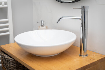Modern bathroom sink