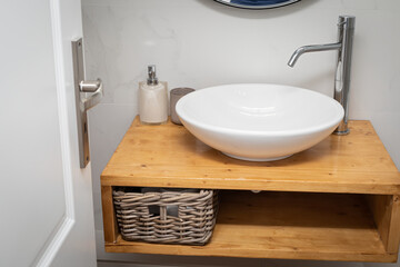 Modern bathroom sink