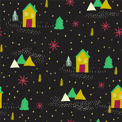 abstract christmas background pattern, vector eps 10