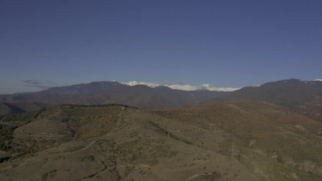 Aerial, Sandanski Surroundings, Pirin And Rila Mountains, Bulgaria