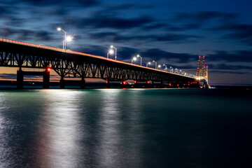 bridge at night