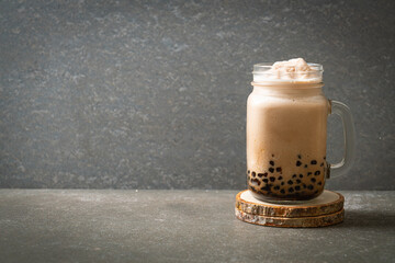 Taiwan milk tea with bubbles