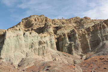 Fototapeta na wymiar Rock Structure Mojave